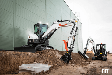 Mini excavator Bobcat E55 - 3