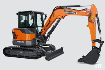 Mini excavator Develon DX50z - 1