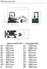 Mini excavator Bobcat E34 E2V - 5