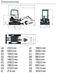 Mini excavator Bobcat E26 - 5