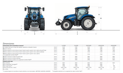 Farm tractor New Holland T6.155 - 4