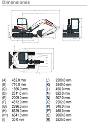 Crawler excavator Bobcat E88 - 4